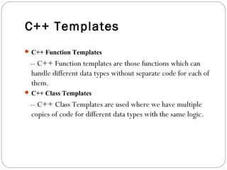 14 operator overloading | PPT