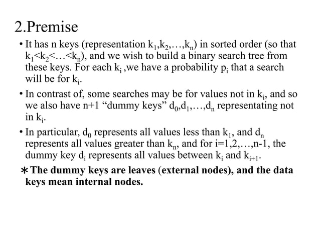 14_OptimalBinarySearchTree.ppt image.