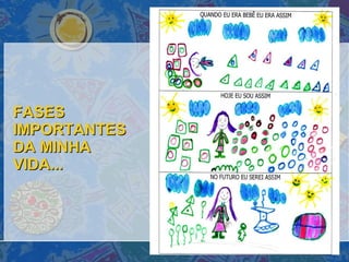 FASES IMPORTANTES DA MINHA VIDA... 