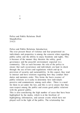 14Police and Public Relations DraftShunaRoll | DOCX