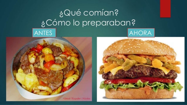 Costumbres de antes y ahora