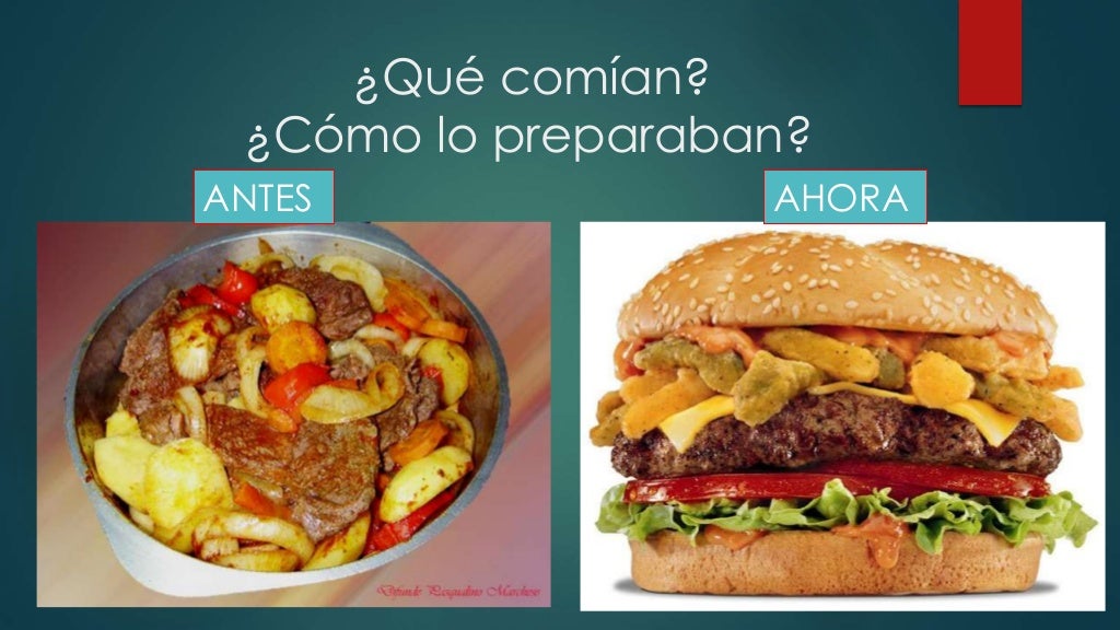 Costumbres de antes y ahora