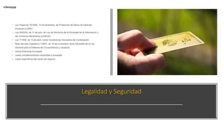 Legalidad y Seguridad
 
