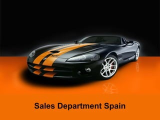 Quarterly Performance-ReportSales Department Spain
 