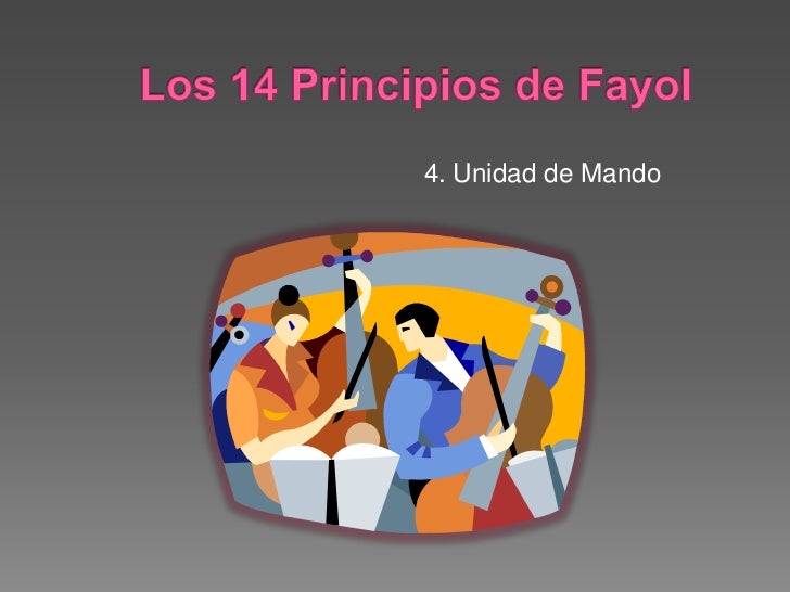 14 principios de henri fayol