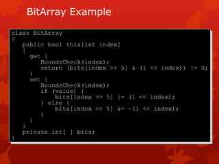 Module 14 properties and indexers | PPTX