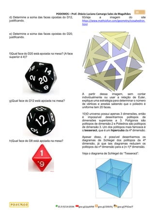 Sao Examples Geometry 14 qa introducao aos poliedros - aula 1 | PDF
