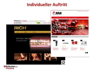 Individueller Auftritt
 