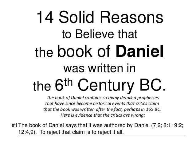 when was the book of daniel written?