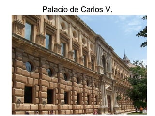 Pilar Morollón 25
Palacio de Carlos V.
 