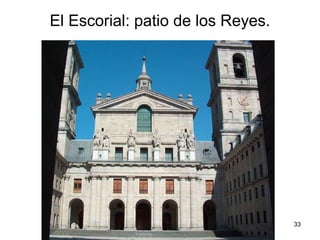 Pilar Morollón 33
El Escorial: patio de los Reyes.
 