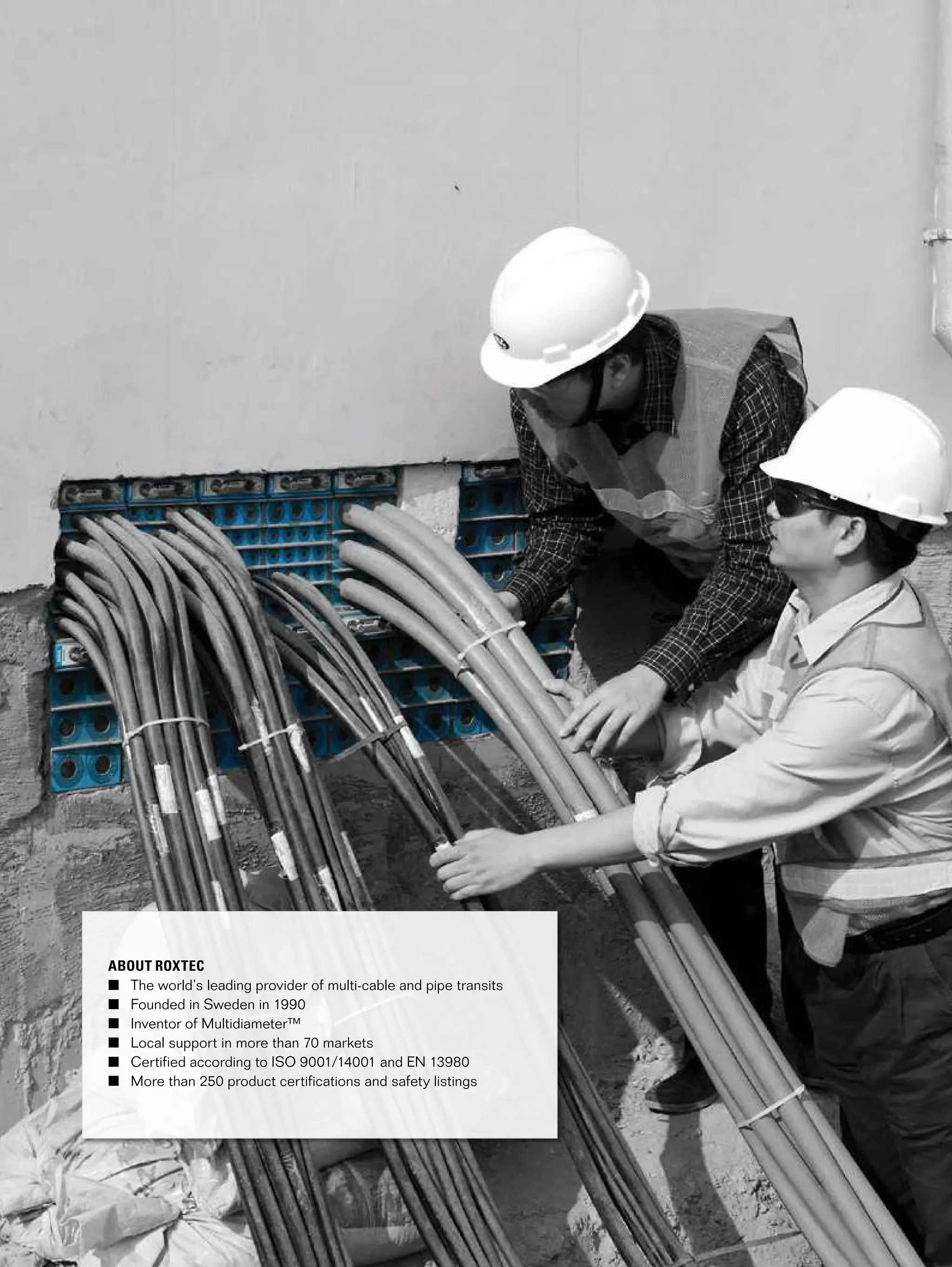 Roxtec construction | PDF