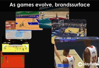 As games evolve, brandssurface6