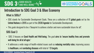 Sustainable Development goal 3 and Blue Economy | PDF