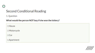 Second conditional | PPTX