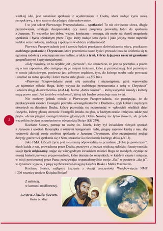 Messaggio della Consigliera per le Missioni_14 sierpnia 2021 pl