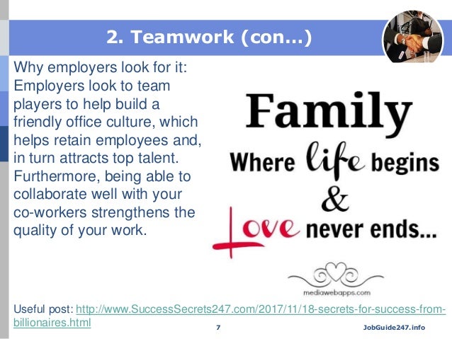 what skills do employers look for