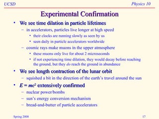 relativity time perception presentation ppt | PPT