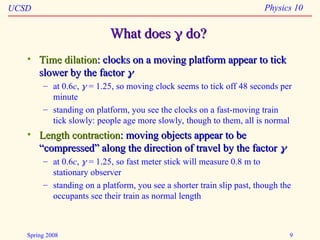 relativity time perception presentation ppt | PPT