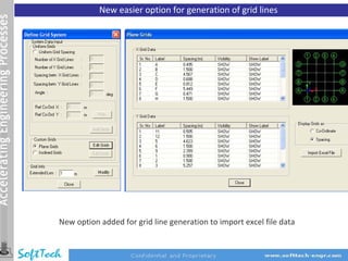 New easier option for generation of grid lines




New option added for grid line generation to import excel file data
 