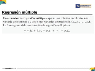 Regresión múltiple