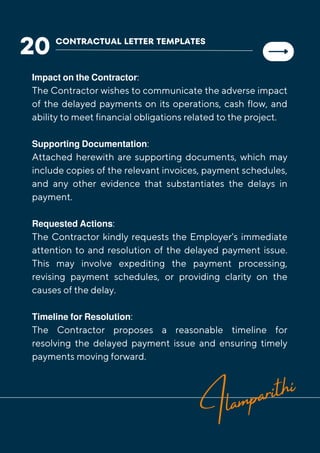 14 Template Contractual Notice - EOT Application | PDF