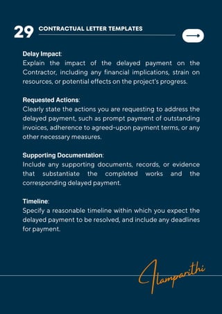 14 Template Contractual Notice - EOT Application | PDF
