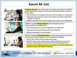 Copyright © NTT Communications Corporation. All rights reserved.
Expected Use Cases
13
 