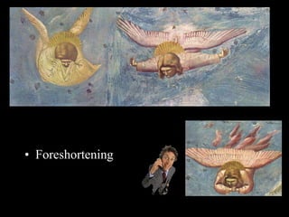 • Foreshortening
 
