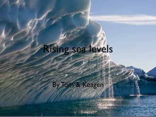 Rising sea levels


  By Tom & Keagen
 