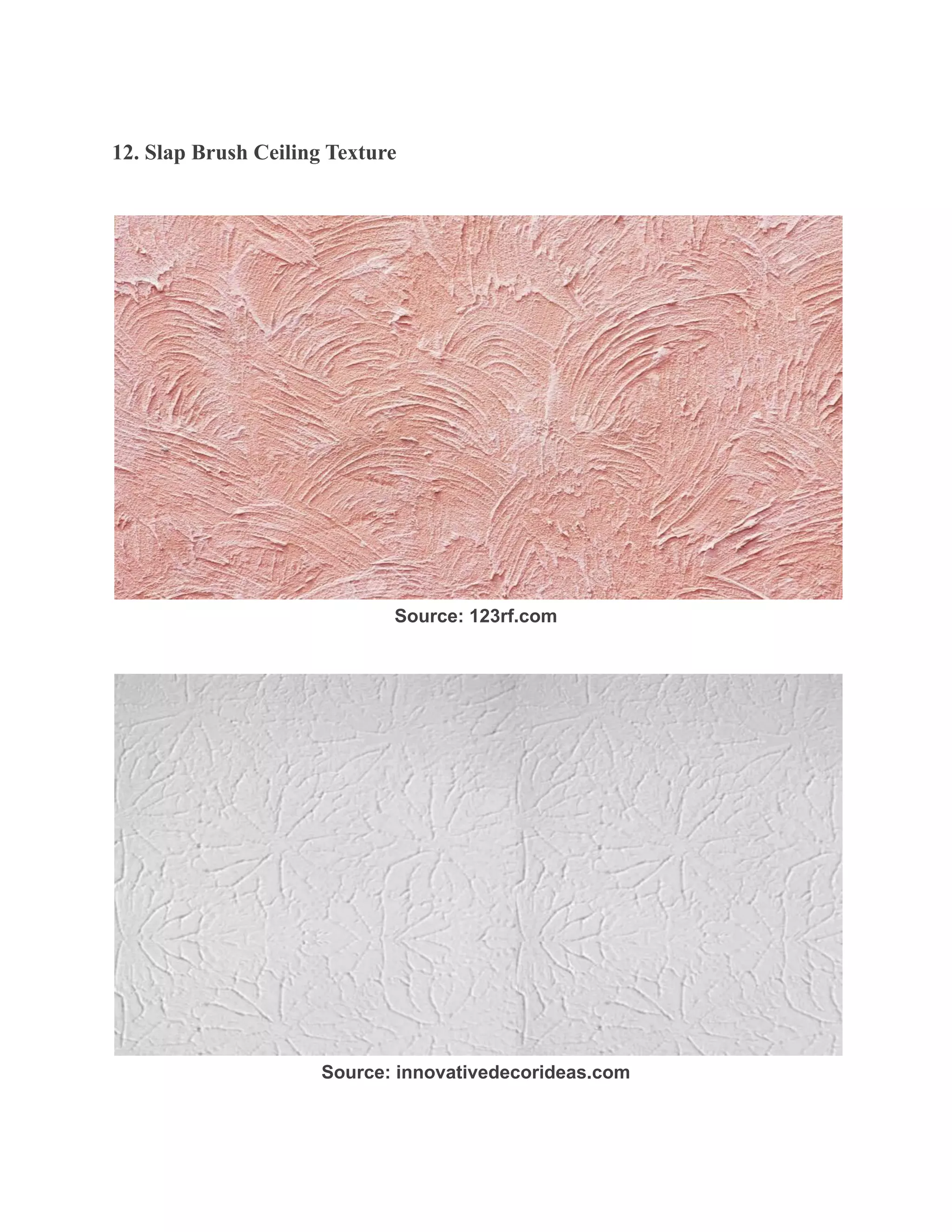 14 trending and elegant ceiling texture types