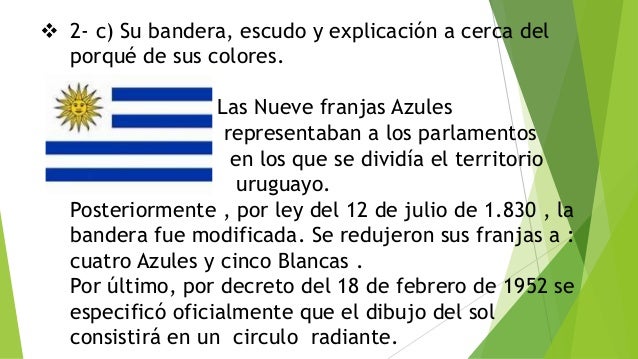 Significado De Los Colores De La Bandera De Uruguay
