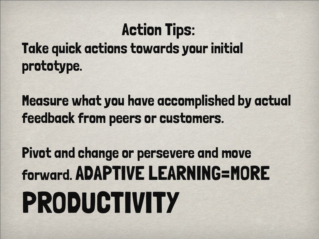 Action Tips Take quick actions