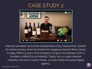 #8. VIDEO CASE STUDY
Video case studies add authenticity to your
communication, as the message is about how your
customer ...