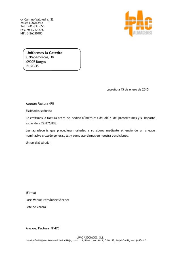 15 01-2015 carta factura 475 uniformes