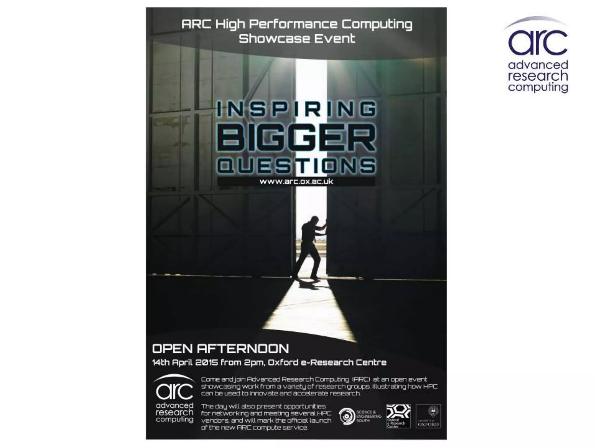 An IT Services and Oxford e-Research Centre Partner facility
 