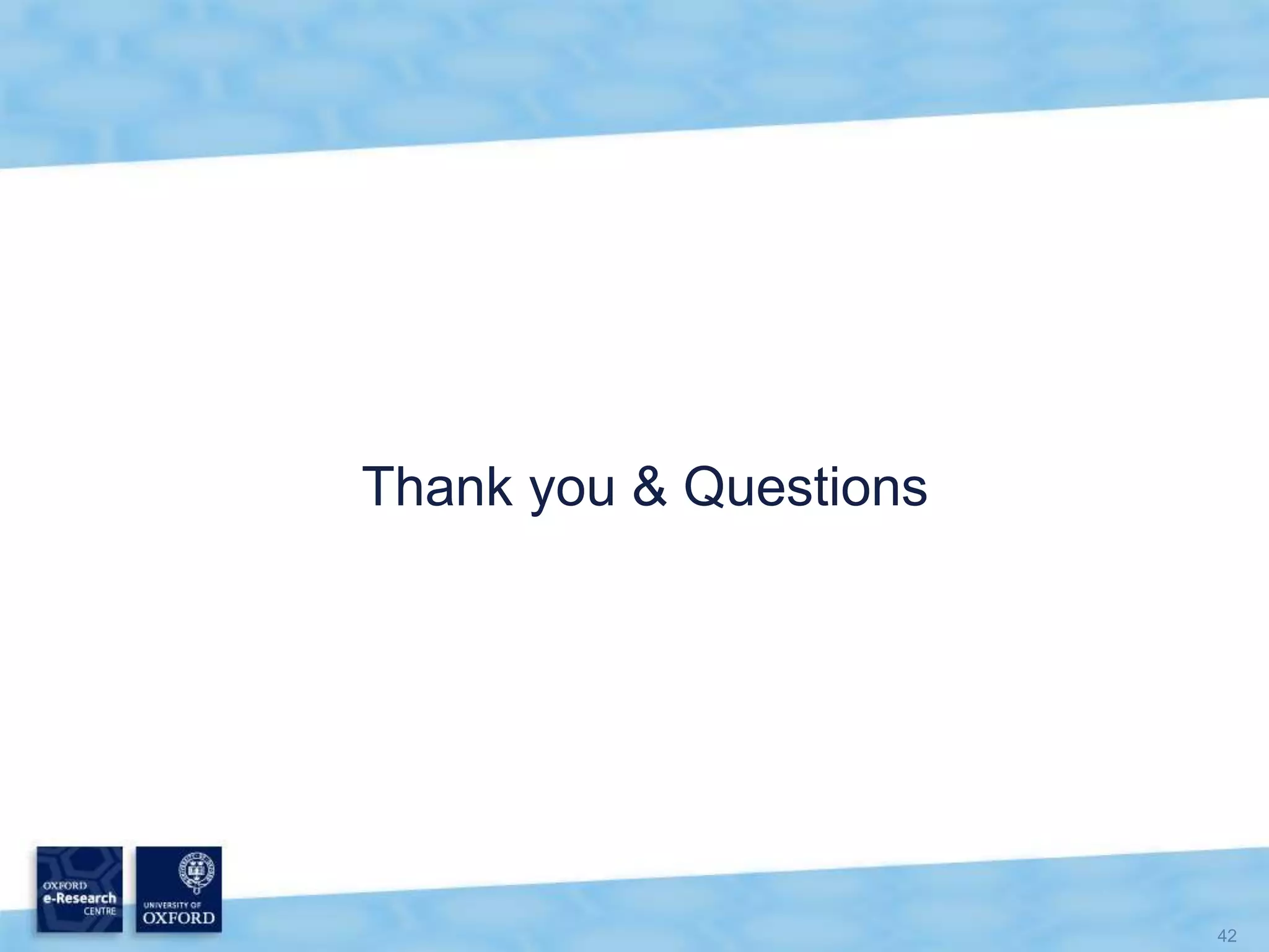 Thank you & Questions
 