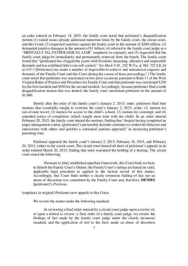 West Virginia Supreme Court of Appeals Memorandum Decision