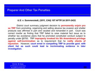 15 06-18 Top 10 Tax Preparer And Other Tax Penalties - Not Going To Jail But It Still Hurts