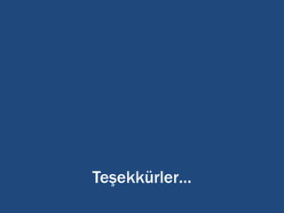 Teşekkürler…
 