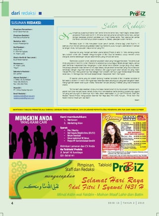 [AyoCariRumah.Com] Tabloid ProBiz Edisi 15, Investasi Paling Menguntungkan di Bali