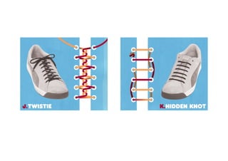 15 วิธีผูกเชือกรองเท้าอย่างเทพฯ