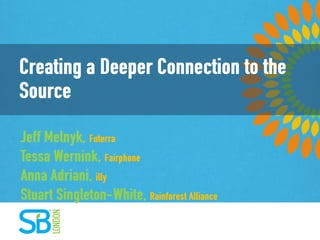 Creating a Deeper Connection to the Source