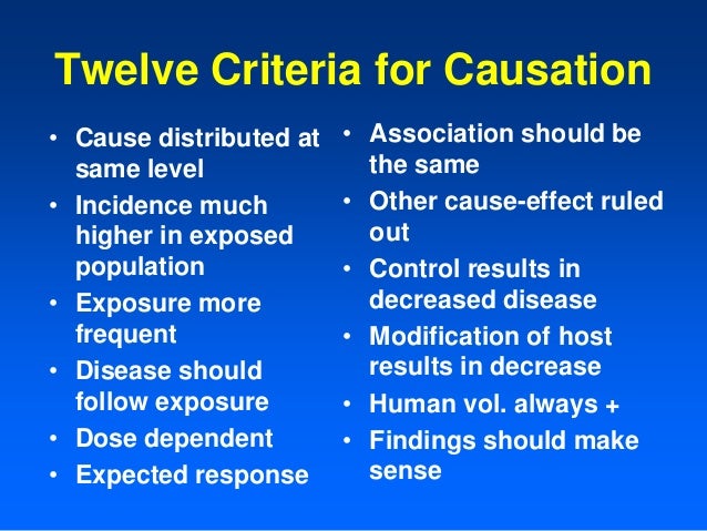 believing that association is the same as causation