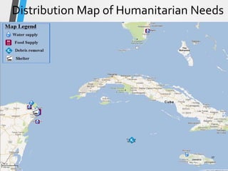 Distribution Map of Humanitarian Needs
27
 