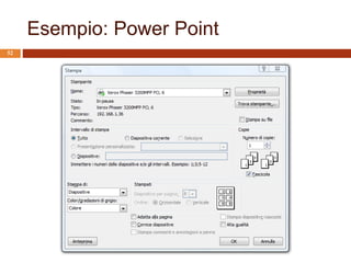 Esempio: Power Point
R.Polillo - Aprile 2015
52
 