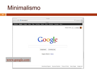 Minimalismo
R.Polillo - Aprile 2015
65
www.google.com
 
