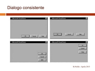 Dialogo consistente
83 R.Polillo - Aprile 2015
 