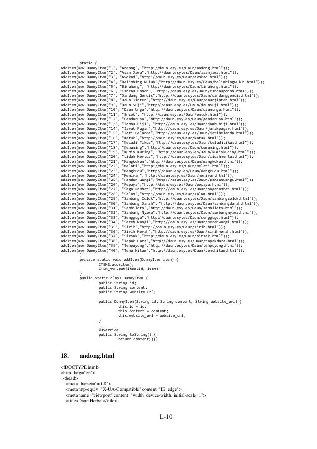 15. lampiran listing program