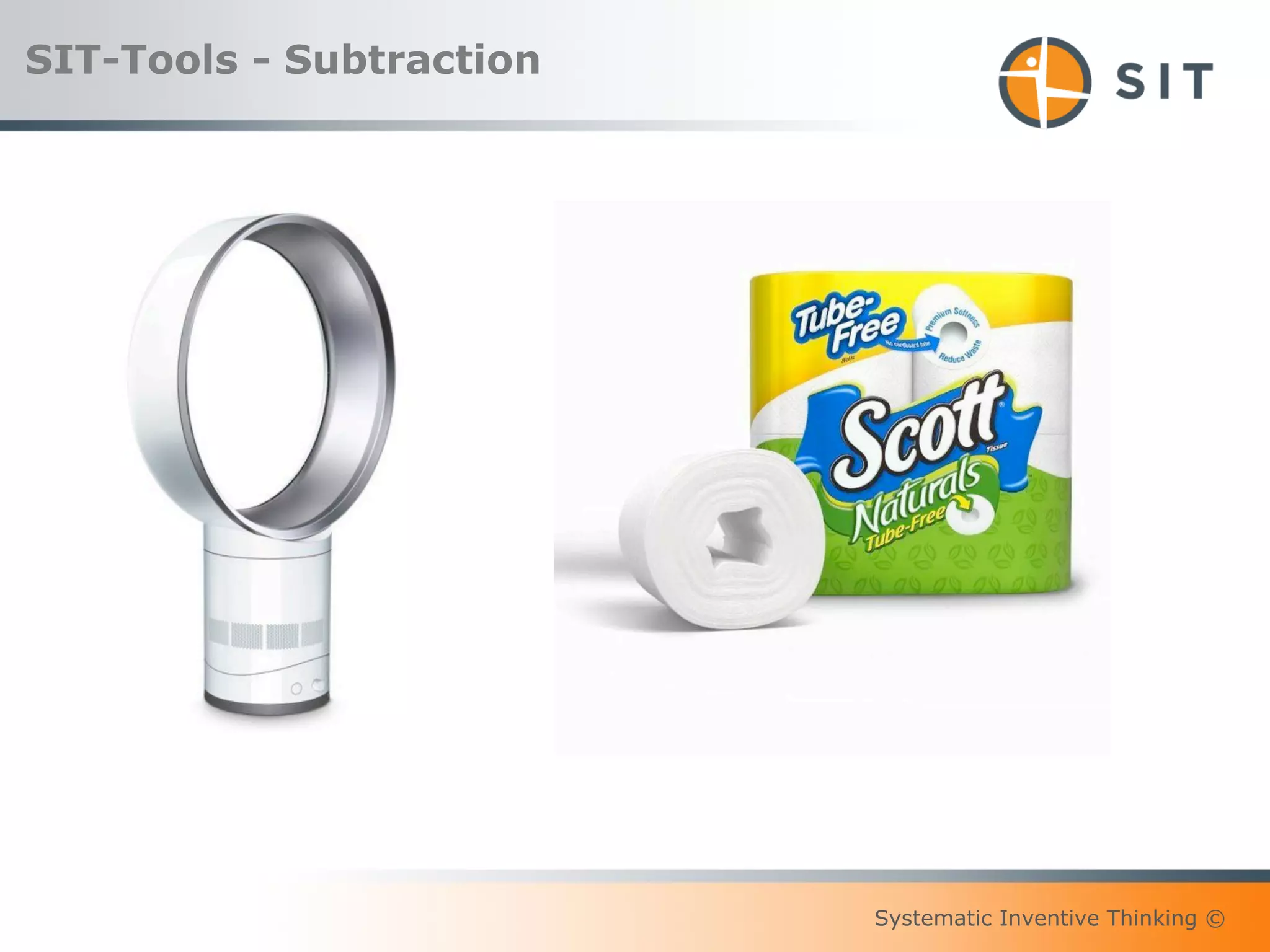 Systematic Inventive Thinking ©
SIT-Tools - Subtraction
 